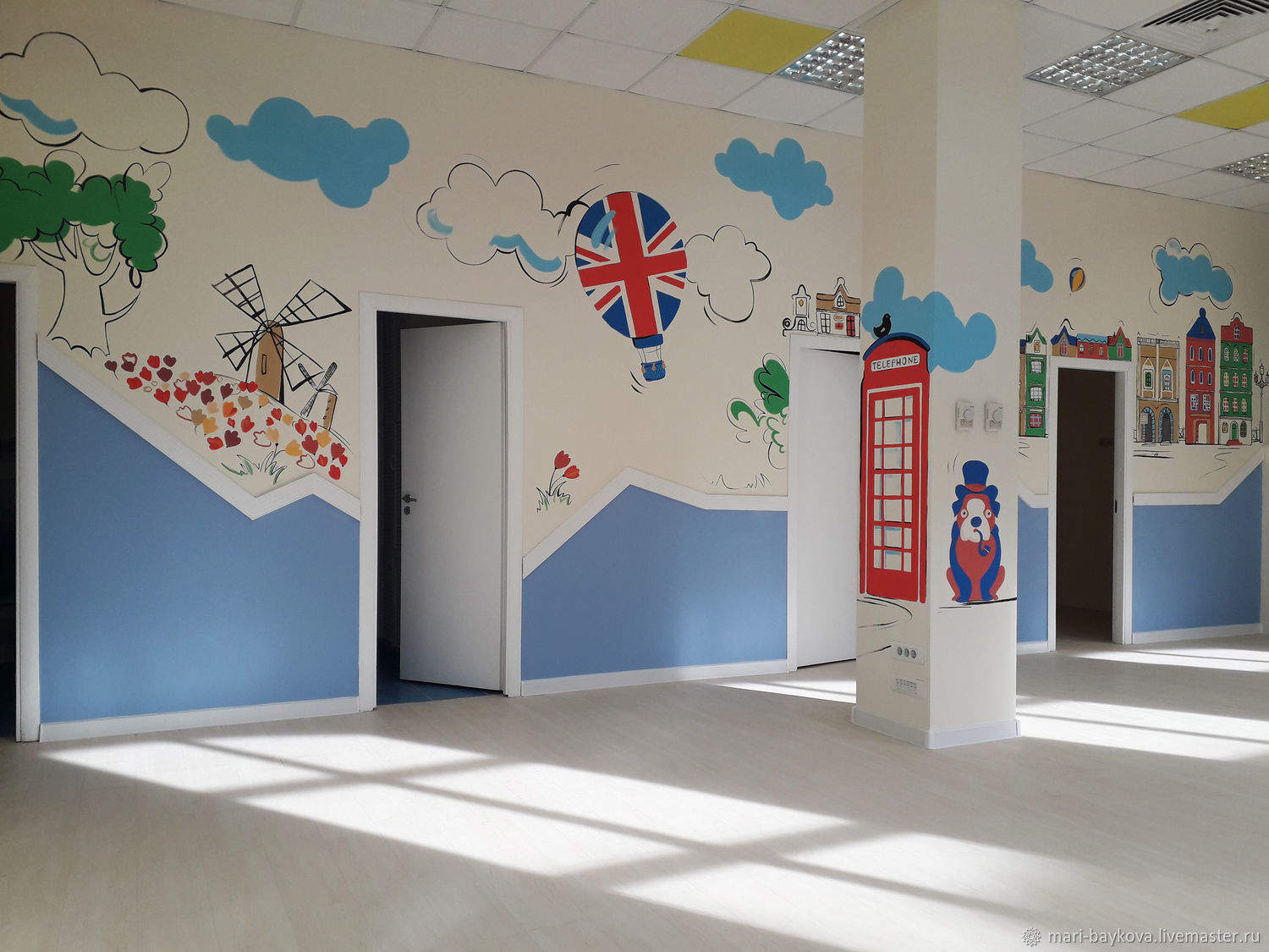 Фотографии и примеры оформления творческих уголков и стен в детском саду