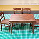 Set of furniture for 1/12 Dollhouse. Doll furniture. papa-marko. Online shopping on My Livemaster.  Фото №2