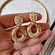 Винтаж: Винтажные клипсы Swarovski. Серьги винтажные. This vintage ladies!. Интернет-магазин Ярмарка Мастеров.  Фото №2