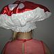 Headdress ' fly Agaric'. Carnival Hats. ludmila7070. My Livemaster. Фото №5
