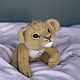Felt toy: lion cub Axel. Felted Toy. Elena Trushik. Online shopping on My Livemaster.  Фото №2