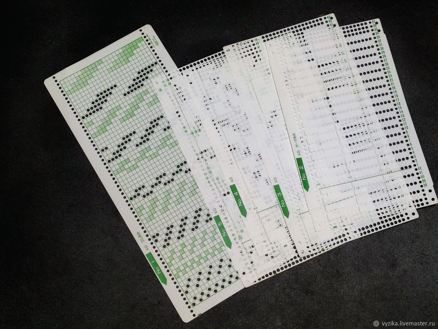 Перфокарты KG каретки Brother 24 петли набор 5 шт в интернет-магазине  Ярмарка Мастеров по цене 3740 ₽ – OT2TYRU | Инструменты для вязания, Москва  - ...