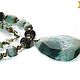 Order amazonite. ' Winter in the Ocean ' amazonite necklace. Design jewelry. Livemaster. . Necklace Фото №3