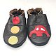 Red Сar Baby Shoes, Ebooba, Dark Brown Toddlers Moccasins,Ebooba, Footwear for childrens, Kharkiv,  Фото №1