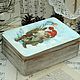 Casket forest gnome solid wood decoupage. Box. Studio Villa-Oliva. Online shopping on My Livemaster.  Фото №2