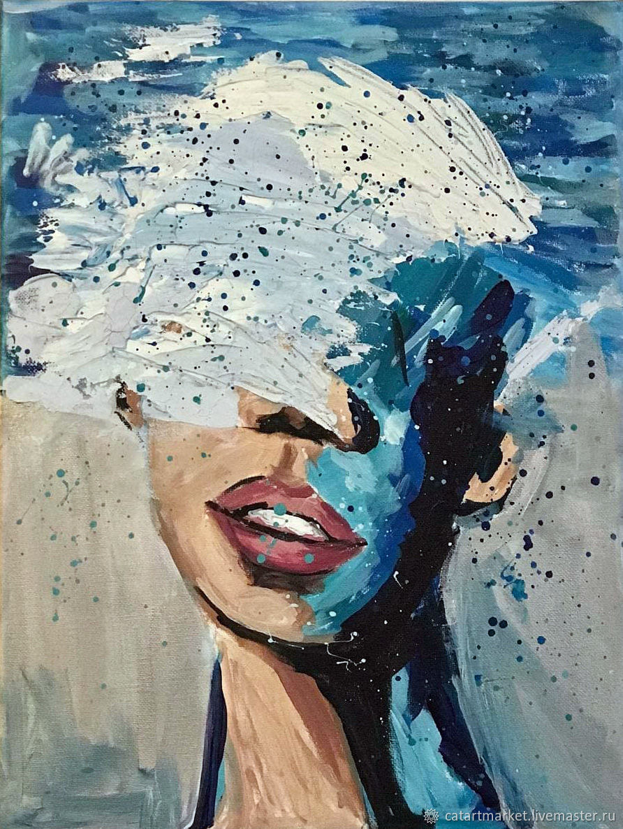 Картины Девушкаморе купить онлайн на Ярмарке Мастеров
