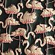 Жаккард с фламинго от Valentino. Ткани. Итальянские ткани ШЕЛКОВЫЙ РАЙ. Ярмарка Мастеров.  Фото №4