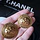 Заказать Винтаж: Винтажные клипсы Chanel. This vintage ladies!. Ярмарка Мастеров. . Серьги винтажные Фото №3