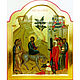 Icon, feast of the Entrance of the Lord to Jerusalem. gold, Icons, Krasnodar,  Фото №1