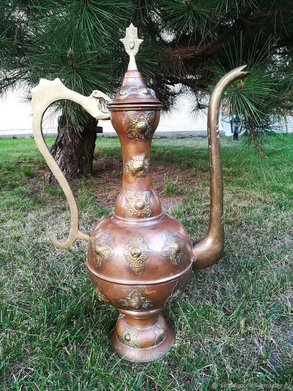 Старинный Медный Кувшин, Исламский, Турецкий, Османский купить в ...