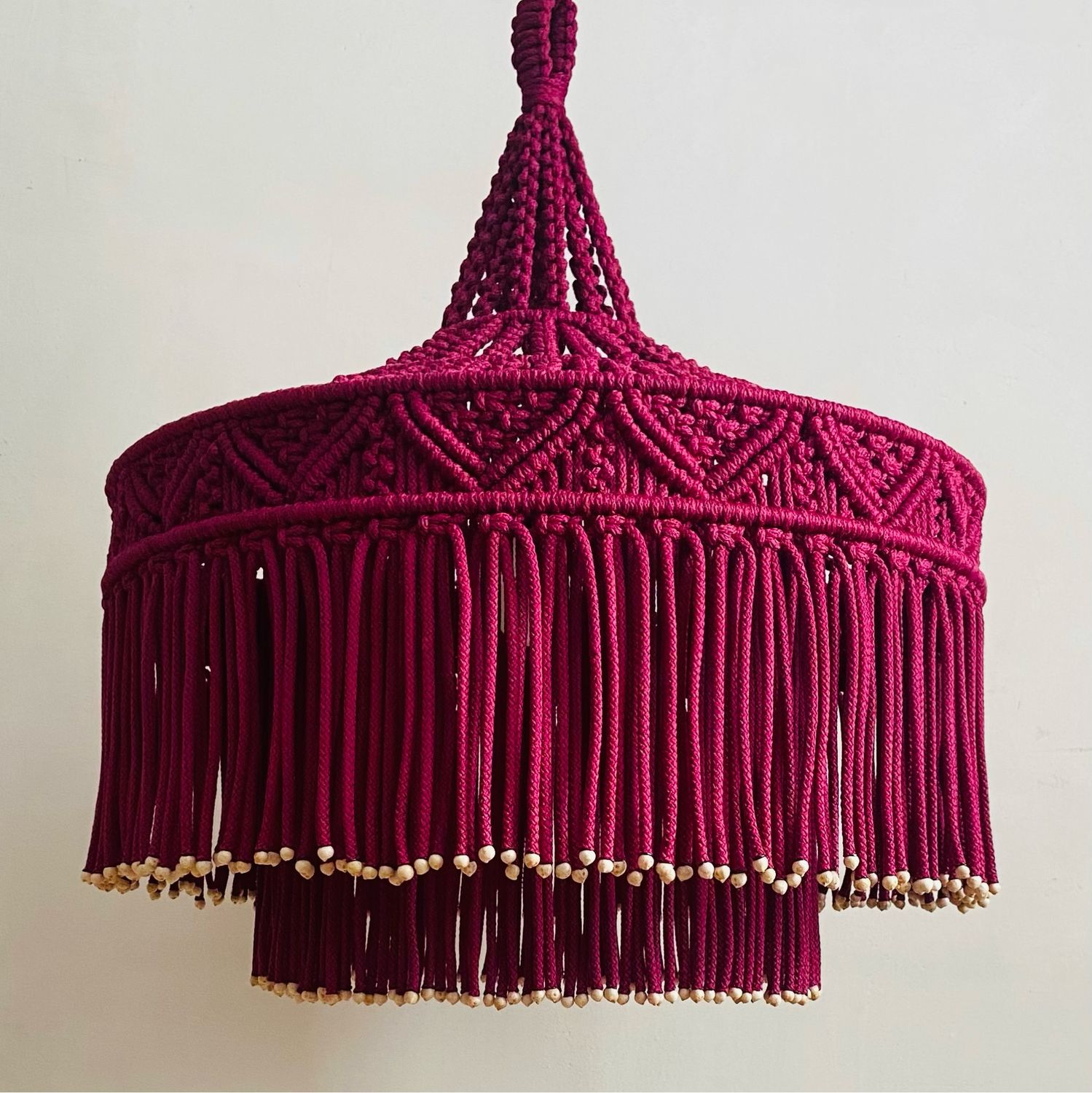 Абажур «Макраме» в интернет-магазине Ярмарка Мастеров по цене 8000 ...