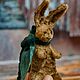 Кролик в ретро стиле. Velveteen Rabbit. Тедди Зверята. Татьяна Косова (tatyanakosova). Интернет-магазин Ярмарка Мастеров.  Фото №2