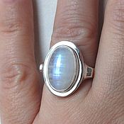 Украшения handmade. Livemaster - original item Ring with moonstone 