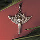 Silver 'Aegl' pendant with an angel, Pendants, Yalta,  Фото №1