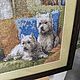 Picture cross stitch by the fireplace, cross stitch. Pictures. sweet-home11. Online shopping on My Livemaster.  Фото №2