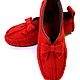 Moccasins made of felt COMFY BOW, 100% wool, Slippers, Prague,  Фото №1