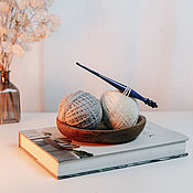 Материалы для творчества handmade. Livemaster - original item Wooden crochet hook made of maple wood 4,5 mm. K350. Handmade.