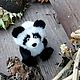 Заказать Игрушка из меха норки. Панда. Анастасия Иванова (ivanova-dolls). Ярмарка Мастеров. . Мягкие игрушки Фото №3