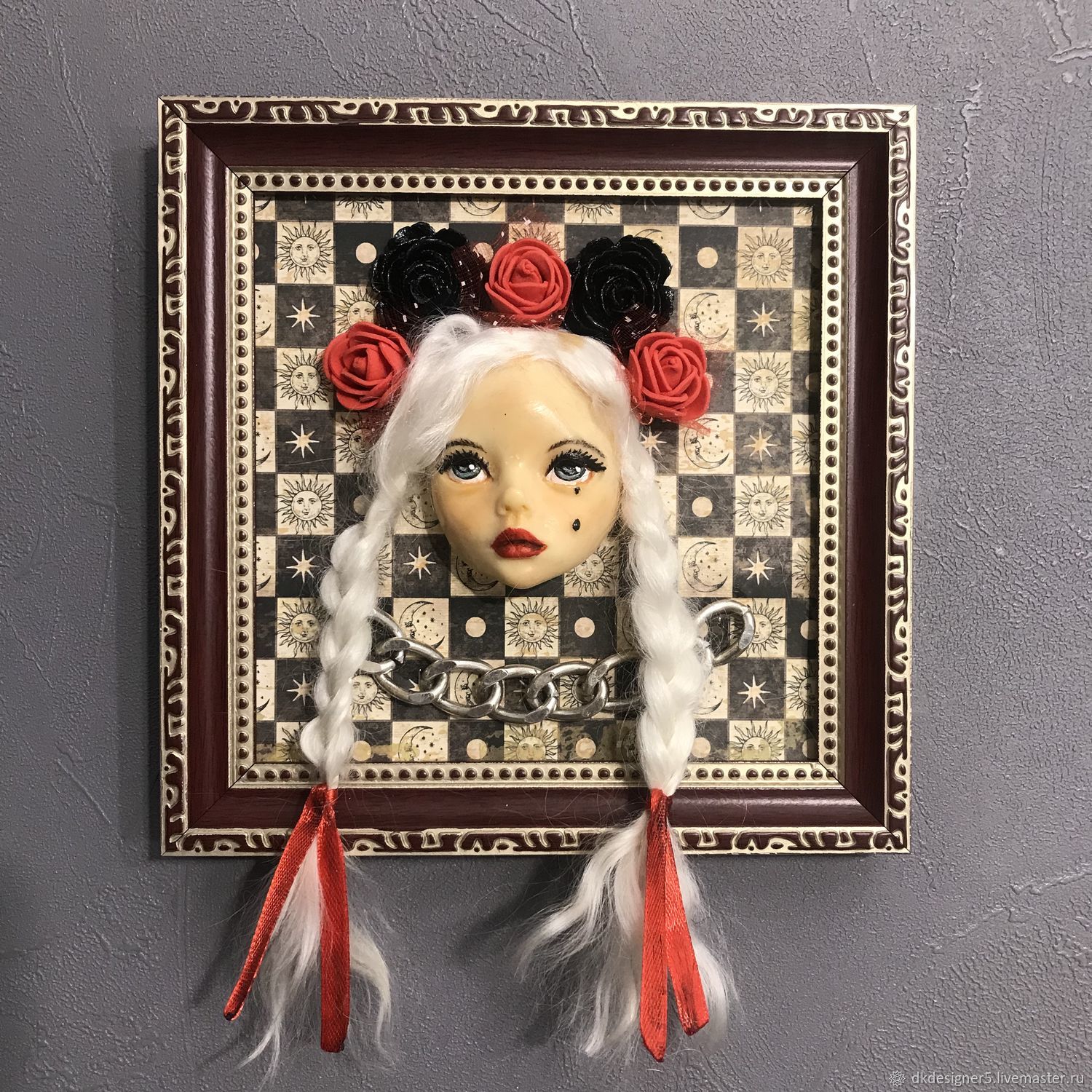 Панно "Славянка" – купить онлайн на Ярмарке Мастеров – QLIEERU | Панно ...