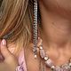 Колье и серьги из Розового кварца и натурального Жемчуга. Колье. Ivanova jewelry. Интернет-магазин Ярмарка Мастеров.  Фото №2