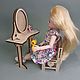 Order Furniture for dolls up to 20cm. butikpodarkovv. Livemaster. . Doll furniture Фото №3