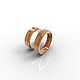 Order Pair of gold wedding rings (Ob47). anna-epifanova. Livemaster. . Engagement rings Фото №3