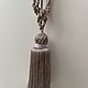 Lilac brush for curtains. Grips for curtains. MART (decor-mart). My Livemaster. Фото №4