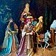 Рождественский Вертеп большой Спиридоньевский. Интерьерная кукла. Рождественский вертеп Вифлеем. Интернет-магазин Ярмарка Мастеров.  Фото №2