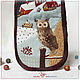 Order Eyeglass case 'Owl' Japanese patchwork. Galina Goryainova.. Livemaster. . Eyeglass case Фото №3