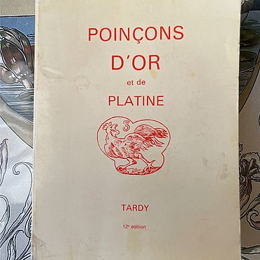 Винтаж ручной работы. Ярмарка Мастеров - ручная работа Винтаж: Винтажная книга Tardy “Международные клейма золота и платины». Handmade.