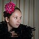 Ободок ПИОНЫ. Цветы. Елена Брандорф - цветы из шёлка (FlowersBrand). Ярмарка Мастеров.  Фото №6