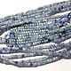Кианит 2,2мм нить 38,5см. Бусины. Beads. Ярмарка Мастеров.  Фото №4