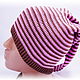 Шапочка для фотосессий "БУ - РА - ТИ - НО!!!". Шапки. GretaliKnitwear.. Интернет-магазин Ярмарка Мастеров.  Фото №2