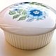 Винтаж: WEDGWOOD шкатулка для украшений фарфор Англия 1960-70-е г. Предметы интерьера винтажные. Прекрасная эпоха. Ярмарка Мастеров.  Фото №4