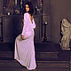 White dress with a deep neckline on the back 'Daughter of Odin', Dresses, Moscow,  Фото №1