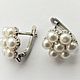 Order earrings: ' Neila ' - pearls, 925 silver. masterskai. Livemaster. . Earrings Фото №3