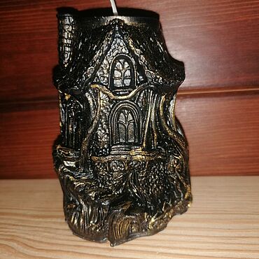 Сувениры и подарки ручной работы. Ярмарка Мастеров - ручная работа Свечи -Лесной домик. Handmade.