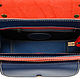 Leather bag 'Victoria' (red with blue). Classic Bag. Russian leather Guild. My Livemaster. Фото №6