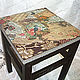 Vintage bedside table or a stool. Stools. Shokolissimo handmade. Online shopping on My Livemaster.  Фото №2