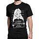 Футболка хлопковая "Алиса в Стране Чудес". T-shirts. Dreamshirts. Online shopping on My Livemaster.  Фото №2