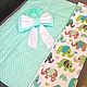 Конверт на выписку, одеяло на выписку. Конверт в коляску. NaturalBabySoft. Ярмарка Мастеров.  Фото №5