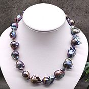 Работы для детей, handmade. Livemaster - original item Silver 925pr.Natural pearl beads 