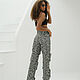 pants: Trousers with leg ventilation (leopard), Pants, Moscow,  Фото №1