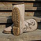 Boots felted 'Reptiles', Footwear, Irkutsk,  Фото №1