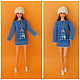 Openwork set 'Frost' for Barbie, Poppy Parker, Clothes for dolls, Vladivostok,  Фото №1