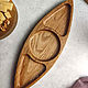 Заказать Деревянная тарелка в форме лодки "Ладья". Vi Lignum. Ярмарка Мастеров. . Подарки для охотников и рыболовов Фото №3