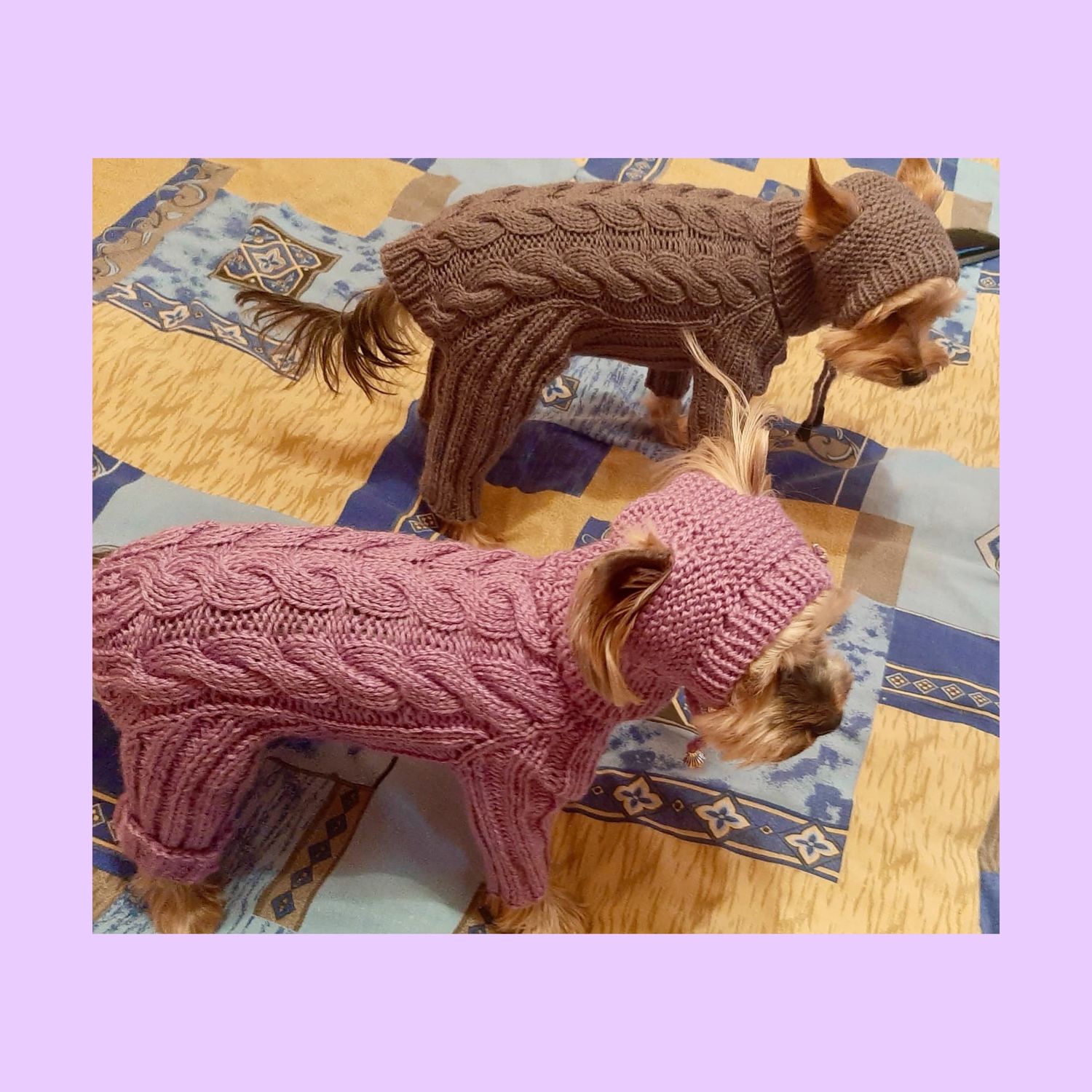 Лежанка для собаки из старого свитера своими руками