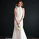 Wedding dress minimalism ' Grace'. Wedding dresses. NinaKosmina. Online shopping on My Livemaster.  Фото №2