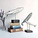 Заказать Киты из дерева Синие На подставке. Ирина Люмти          Декор из дерева. Ярмарка Мастеров. . Статуэтки Фото №3