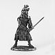 Jacques Louchard - French knight. 1350 g. Black figure, Model, Kursk,  Фото №1